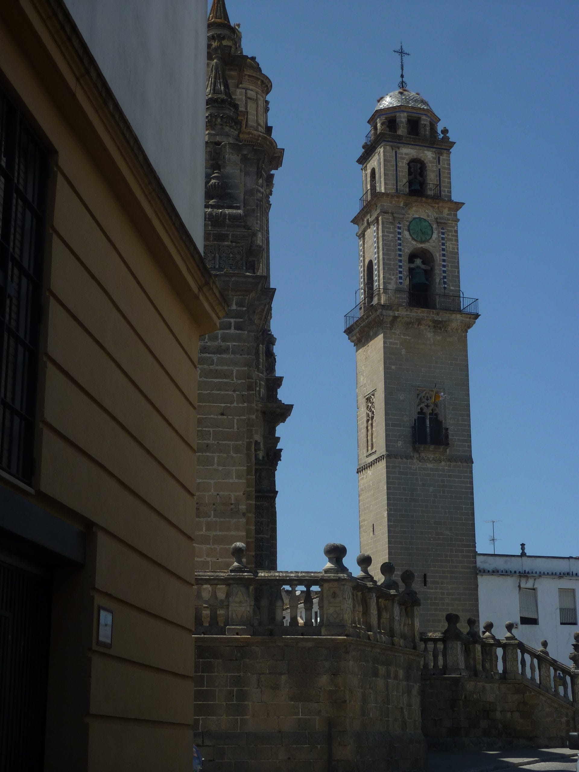 Torre campanario de la catedral de Jerez